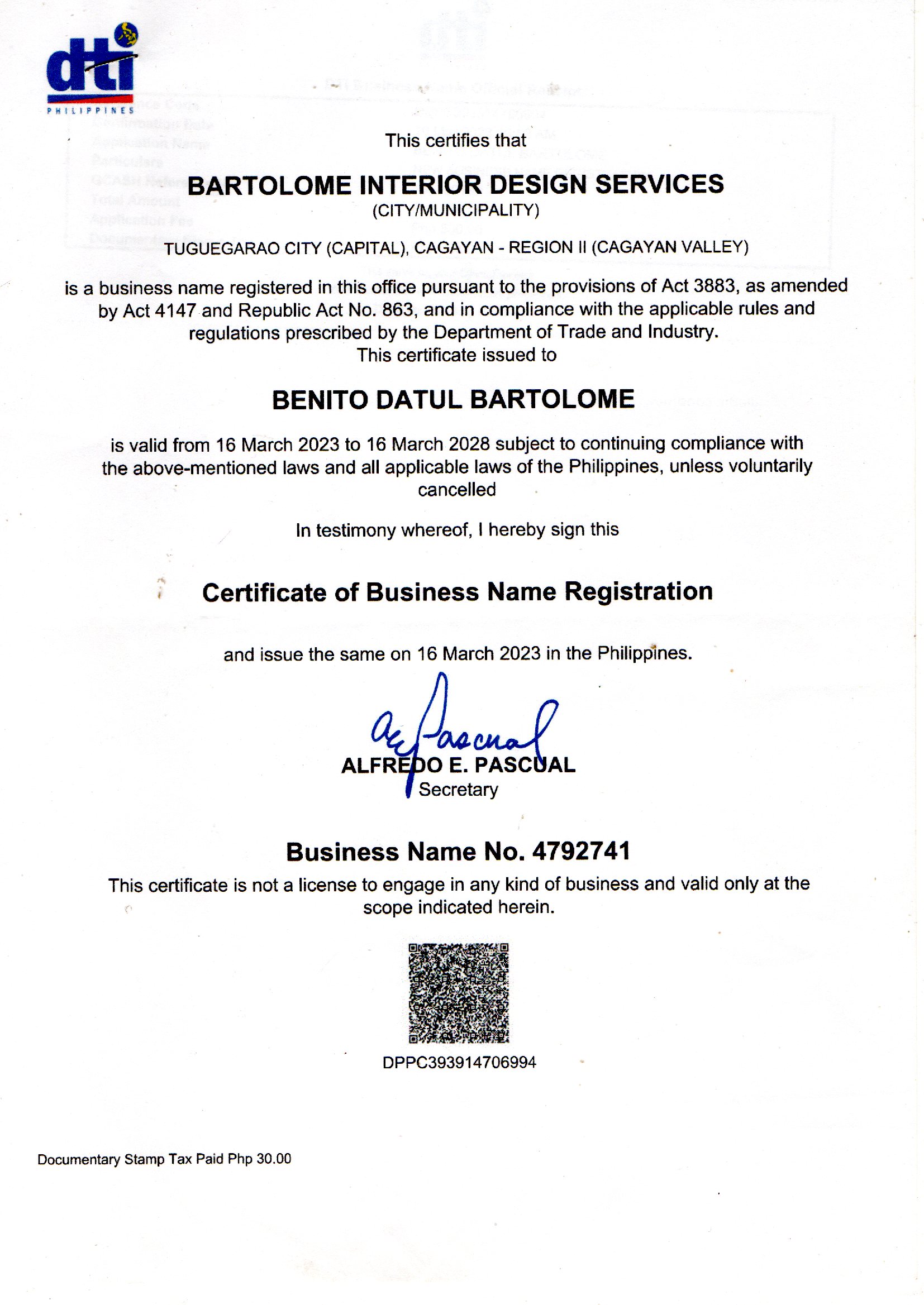Business Registration