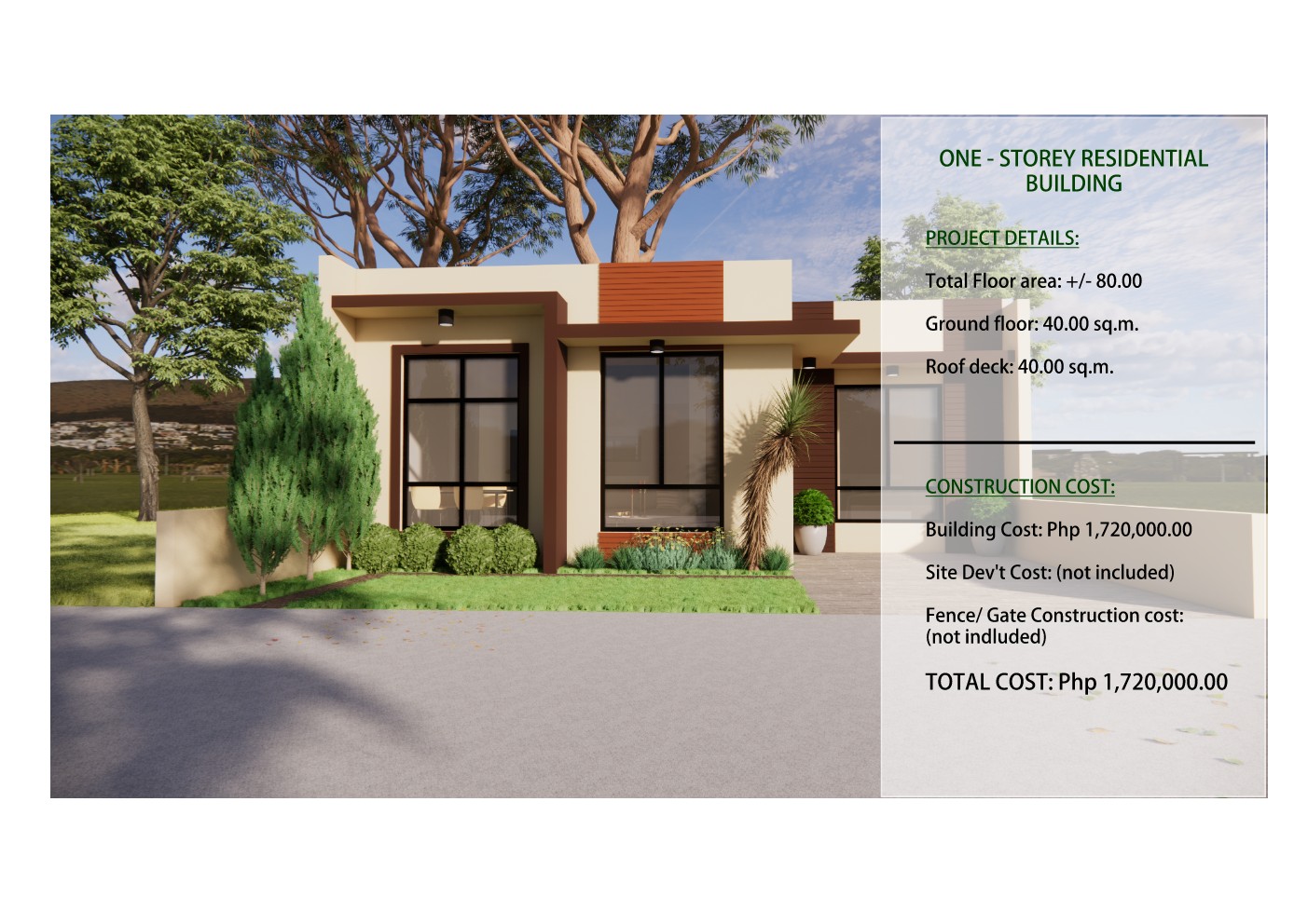 Modern Bungalow Home Design | Warm and Natural Aesthetic