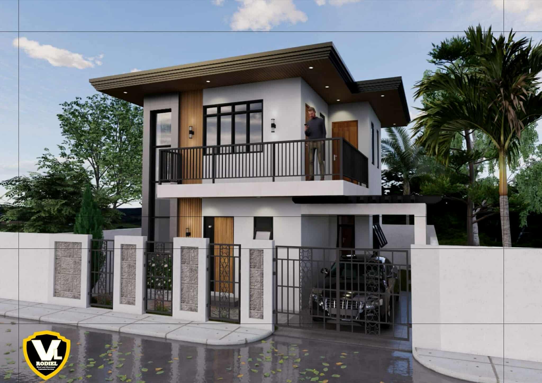 Modern Two-Storey Minimalist Home