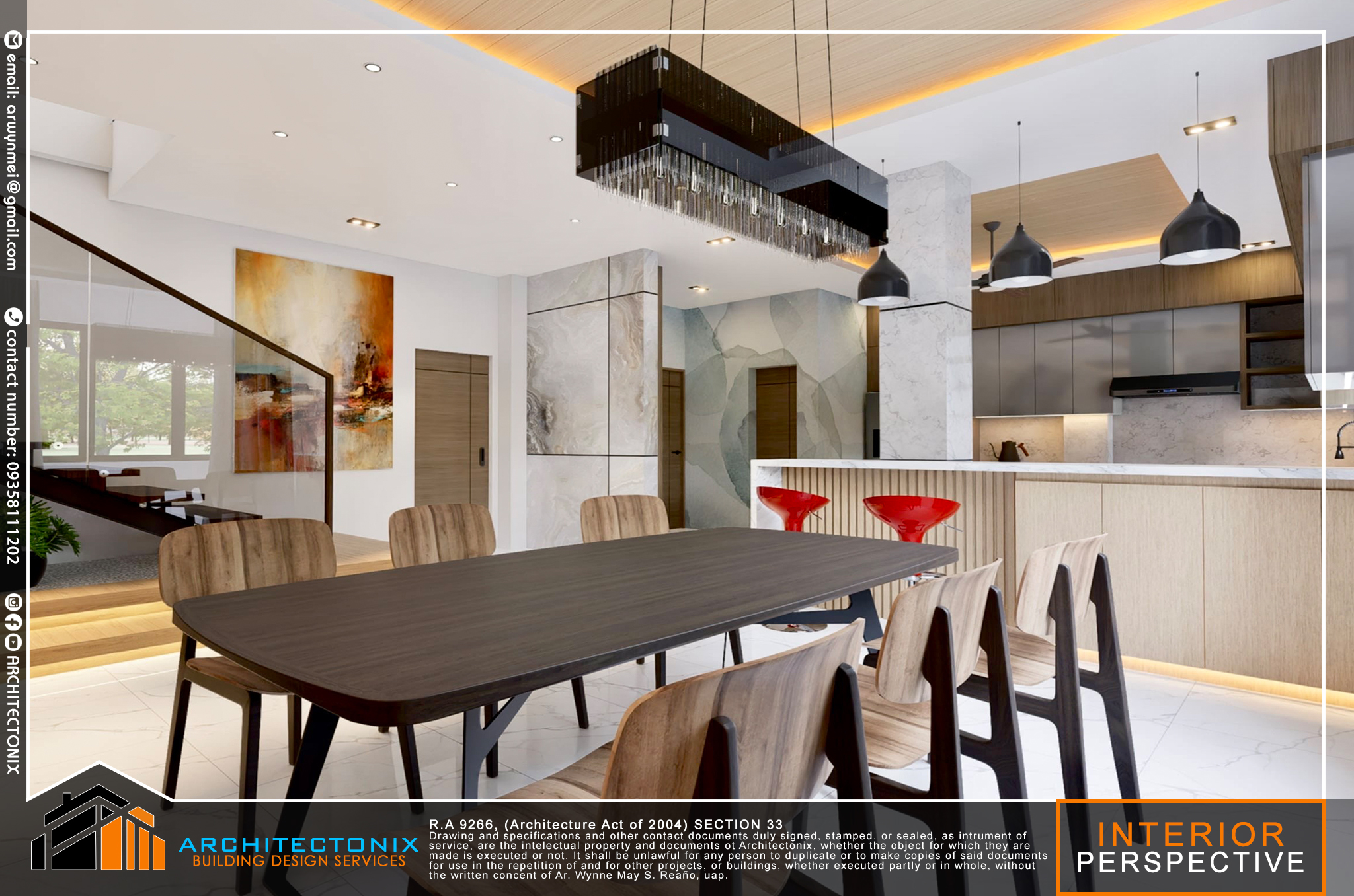 Elegant Two-Storey Home Interiors