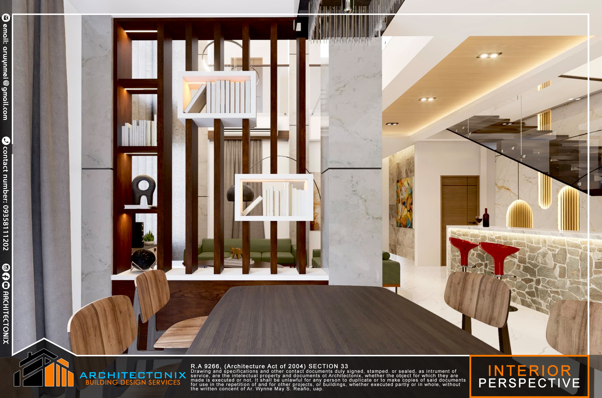 Elegant Two-Storey Home Interiors