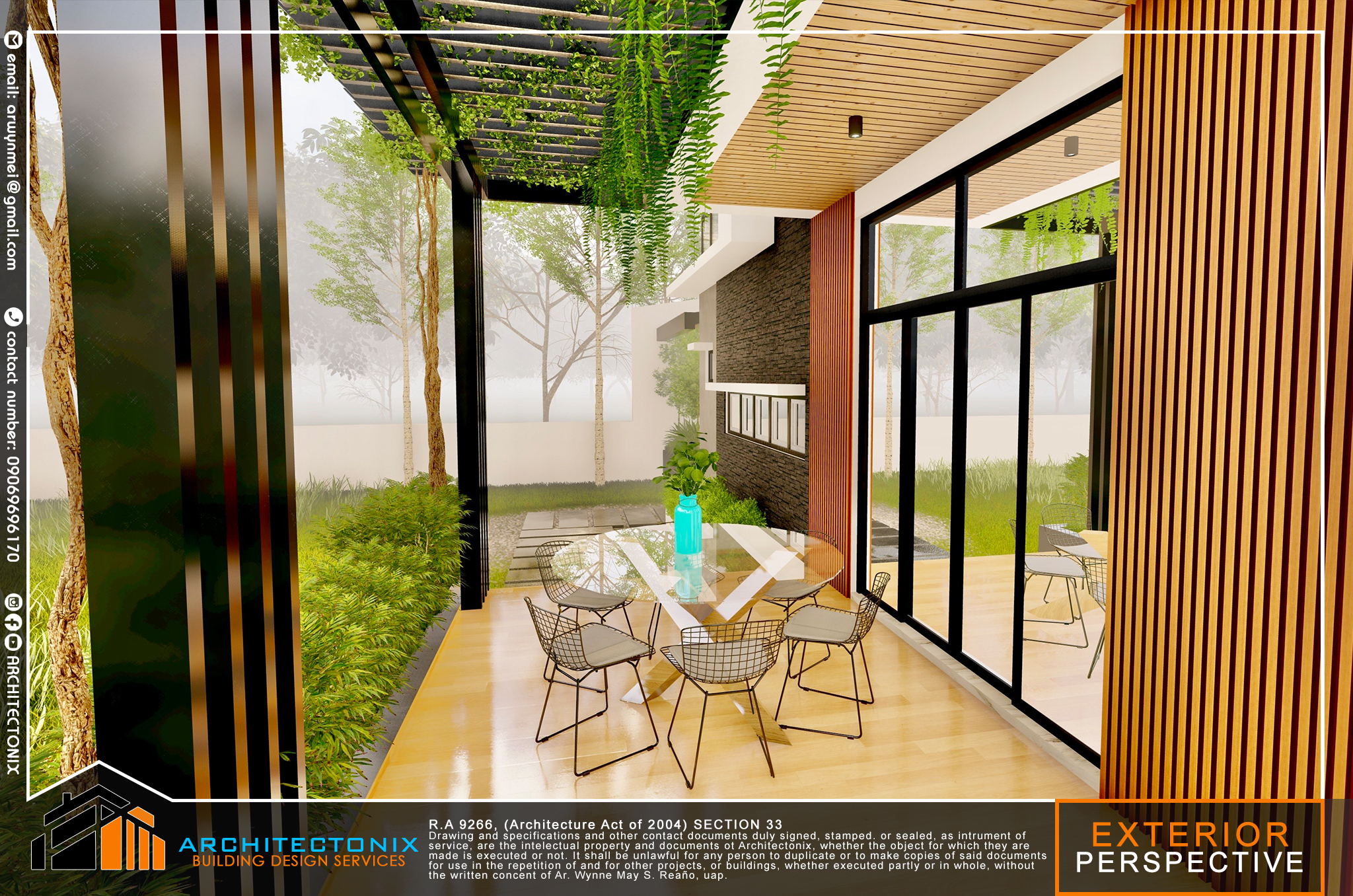 Modern Luxury 2-Storey House with Roof Deck