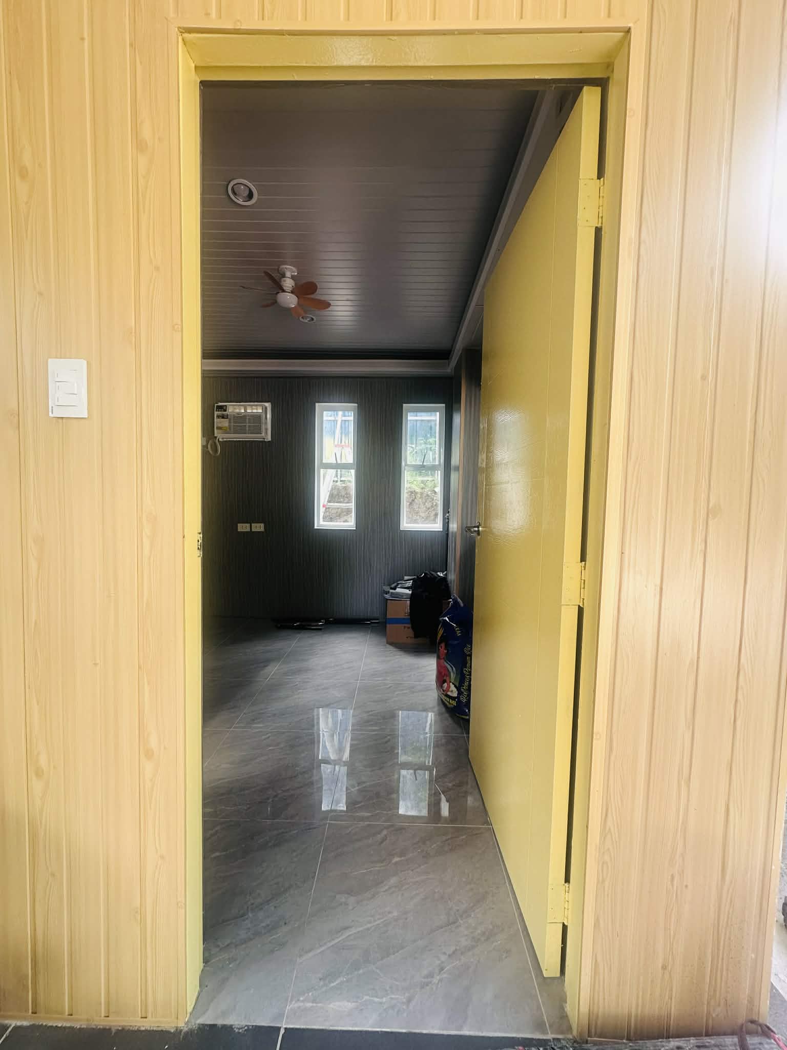 Cabin House A Design with Fence (Including Interior)